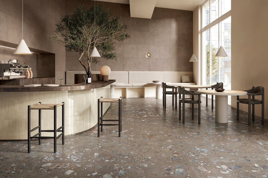 Tagina-Riverstone-Brown Sand_60x120+Brown Rock_120x120-caffetteria